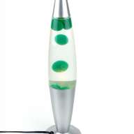 Лава лампа зелёная, 40 см , серый корпус - Лава лампа зелёная, 40 см , серый корпус